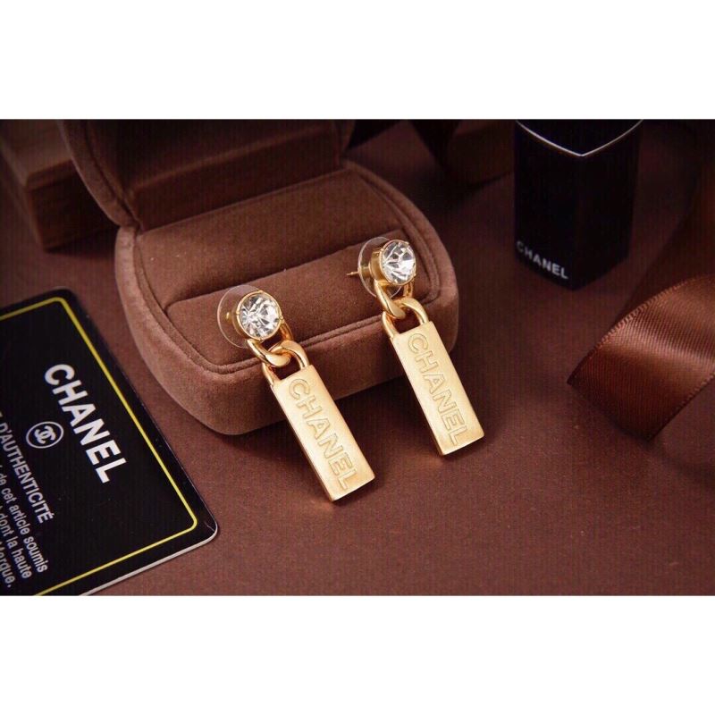 Ch*el earrings
